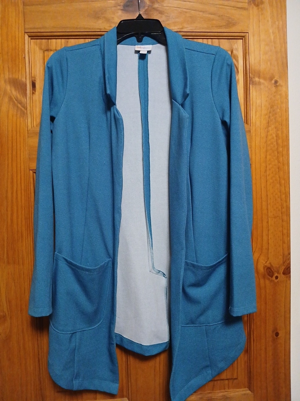 LuLaRoe Teal Open-Front Blazer Jacket